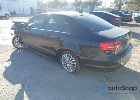 2015 Volkswagen Jetta 1.8T Se из США, поврежденный, VIN 3VWD07AJ7FM403719